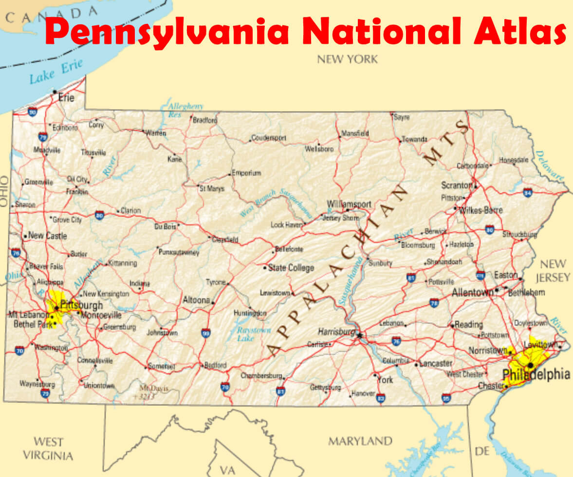 Pennsylvania National Atlas